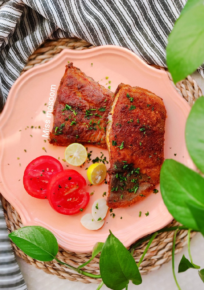 عکسی از دستور ماهی طعم دار