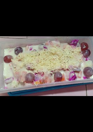 Foto resep Salad buah ala rumahan
