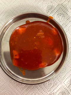 A picture of Wheat flour halwa.