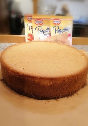 Alap piskóta tészta recept fotója