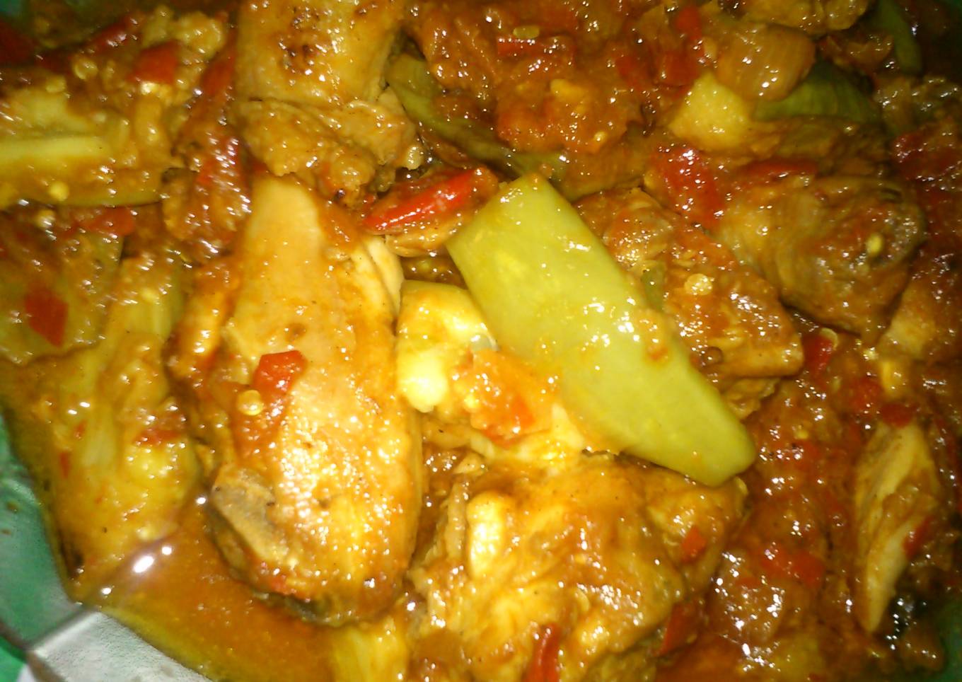 Balado Ayam Terong