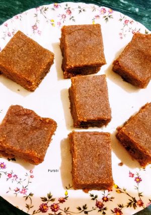 বেসনের বরফি (Besan barfi recipe in bengali) রেসিপির প্রধান ছবি