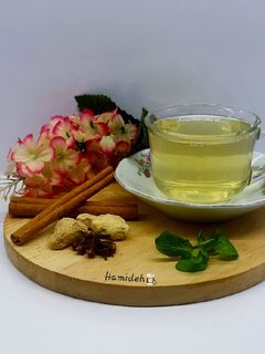 عکسی از دستور دمنوش نعنا و زنجبیل🍵