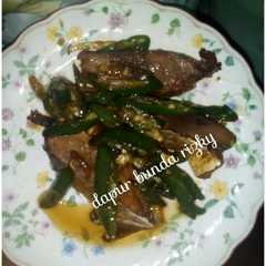 รูปของ Tongkol asin cabe hijau😋
