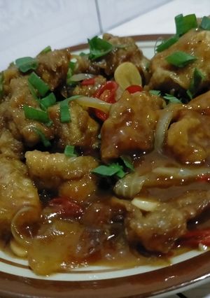 Foto resep Chicken Pok-Pok Saus Pedas Manis