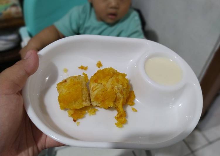 Resep: MPASI 8-10 Bulan : Bola Kentang Saus Keju yang Lezat