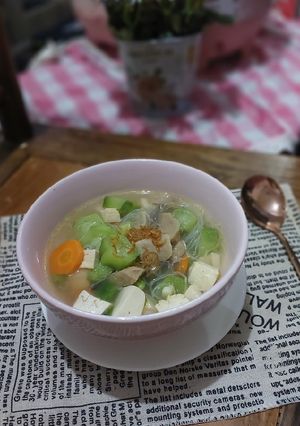 Foto resep Sayur bening oyong