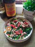 Kale Goreng Daging Sos Tiram