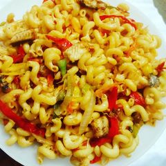 A picture of Cameroon Pasta.