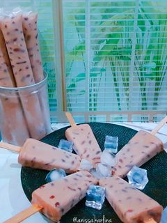 Foto resep Es Mambo & Popsicle Kacang Merah