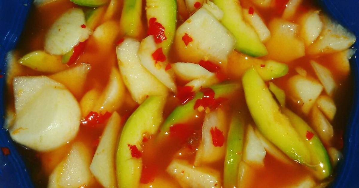 Resep Asinan Bengkoang Kedondong Oleh Lanita Agus Piawan Cookpad