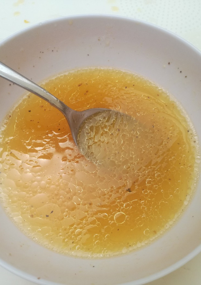 Una foto de Vinagreta con naranja