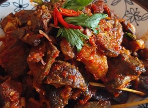 Foto resep Balado paru hati sapi