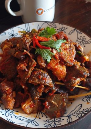 Foto resep Balado paru hati sapi
