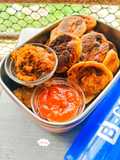 Stuffed Lauki Paratha Bites