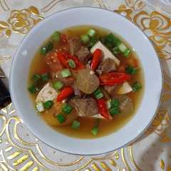 A picture of Asem Asem Tahu Daging.