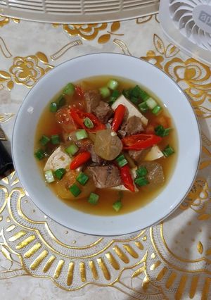 Foto resep Asem Asem Tahu Daging