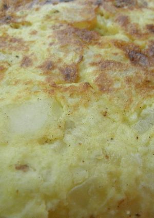 Una foto de Tortilla soufflé