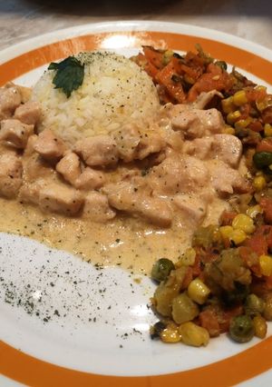 Mézes-mustáros chilis csirke csoda recept fotója