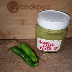 A picture of Green Chilli Paste.