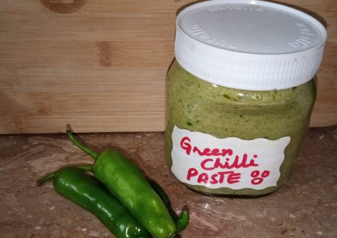 Green Chilli Paste Recipe By Kiran Asghar Cookpad