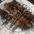 رولات الويفر المقرمشه بالكاكاو