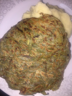 Una foto de Tortilla de Porotos Verdes