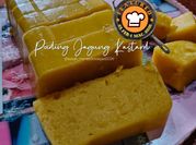 Gambar puding jagung custard