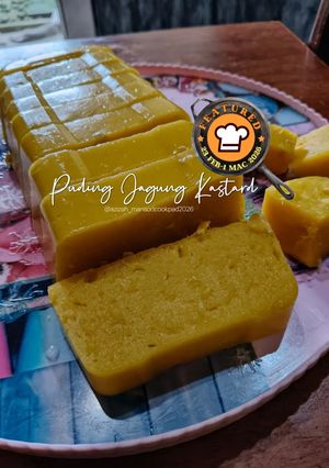Gambar Puding jagung kastard