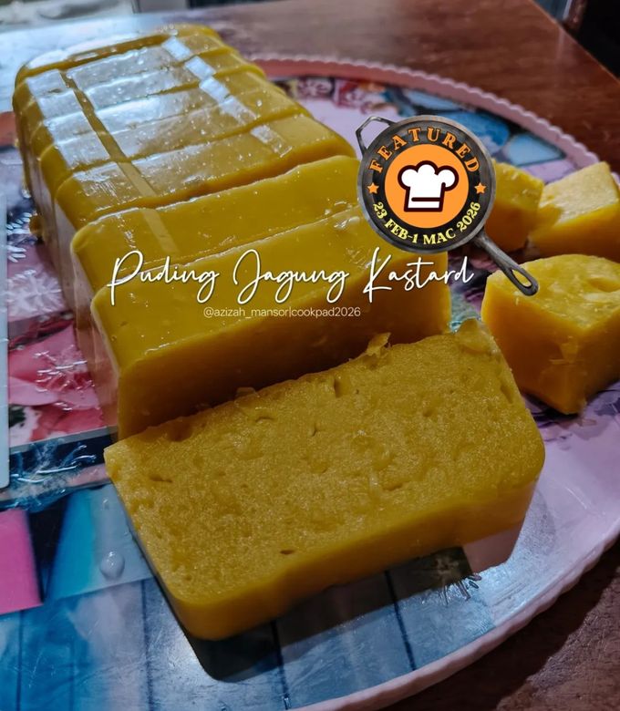 Gambar Puding jagung kastard