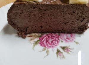 صورة لوصفة موس الشوكولا بالموز😋