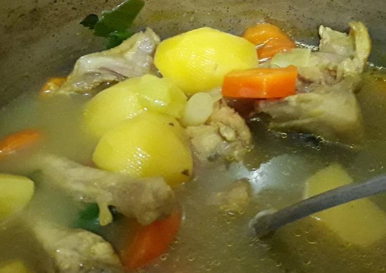 Cara Membuat Sop Ayam kampung Anti Gagal!