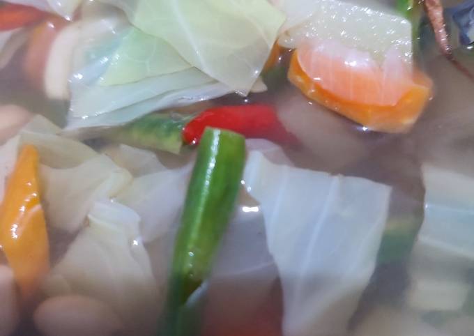 Bagaimana Menyiapkan Sayur asem, Enak Banget