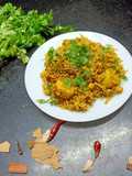 છોલે દમ બિરિયાની(Chhole Dum Biryani Recipe in Gujarati)