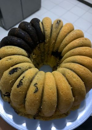 Foto resep Marmer Cake versi Chiffon