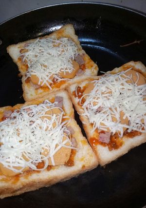 Foto resep Roti pizza #elsaapril1