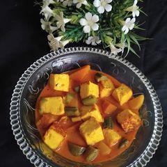 A picture of Sabji Paneer.