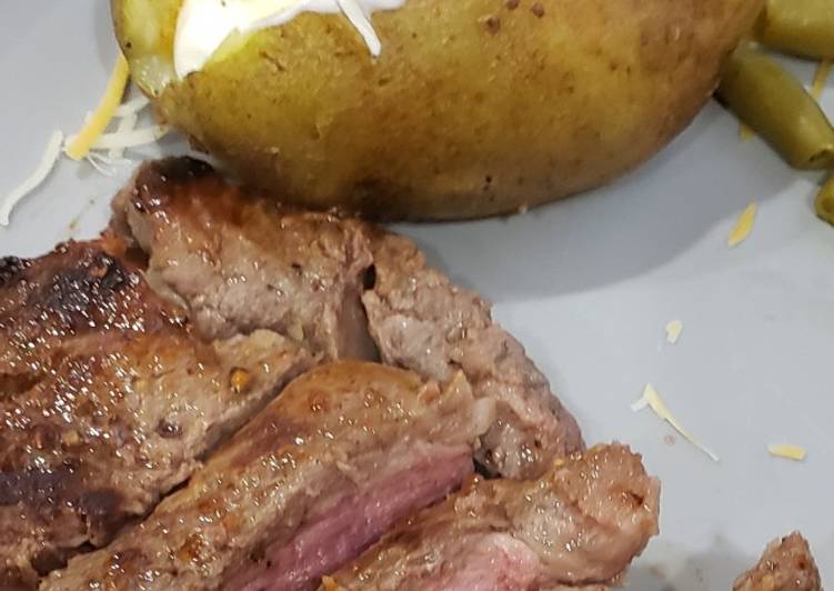 Easiest Way to Make Ultimate Cheating baked potatoes