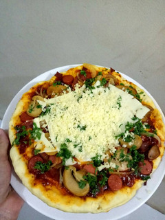Foto resep Pizza Teflon rumahan