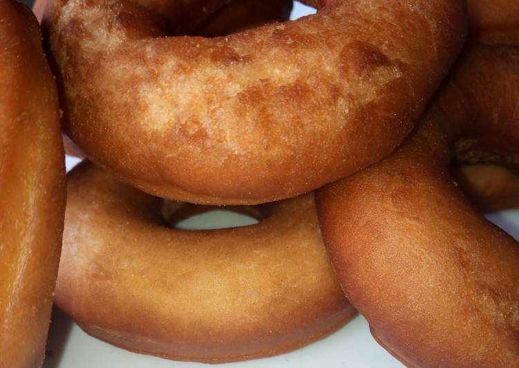 Simple Way to Make Homemade Lemon flavored doughnut