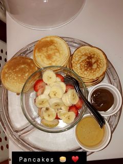 صورة لوصفة ميني بان كيك لذيييذ ♥️🥞🥞