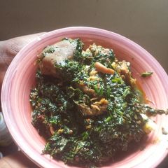A picture of Vegetable soup.