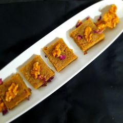 A picture of Walnut burfi.