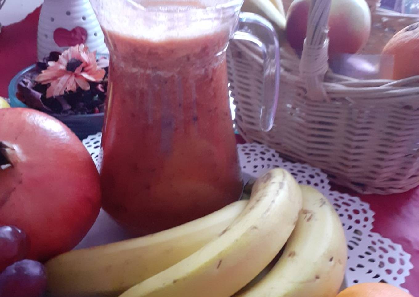 Mix fruit juice