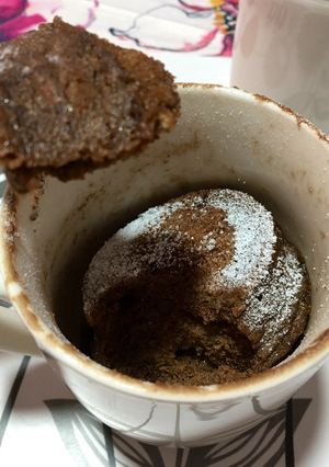 Una foto de Torta en taza fácil!