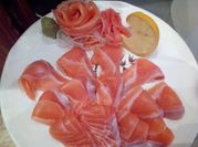 Gambar salmon sashimi