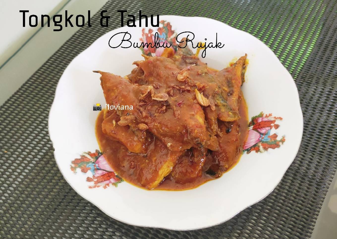 Tongkol Tahu Bumbu Rujak