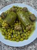 Tajine de Petit Pois et Courgettes