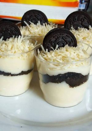 Foto resep Oreo cheesecake lumer lima bahan