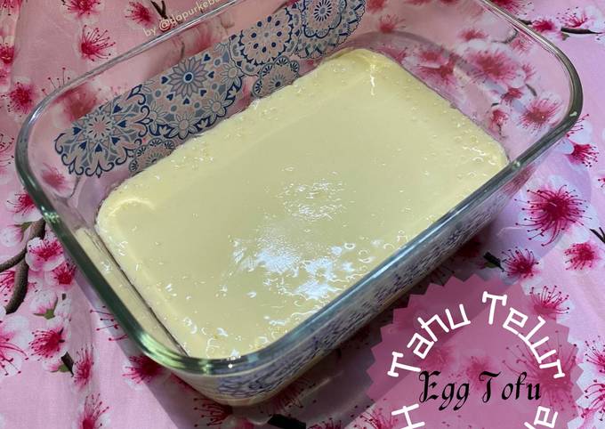 69. Resep dasar : Tahu Telur (Egg Tofu) Homemade